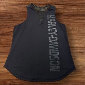 Harley-Davidson Performance Tank‎ Top Sleeveless Athletic Black Womens S